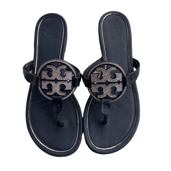 Tory Burch Metal Miller Embellished Sandal